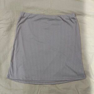 Tan/cream  Ribbed Women's Skirt